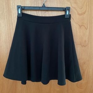 Black Flowy Skirt